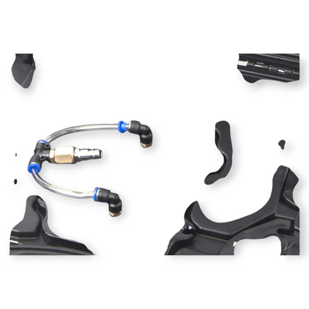 Haina HA-3018 MG50121 Pneumatikus Fékfolyadék Légtelenítő és Csere Készlet, Nyomásmérővel - Image 9