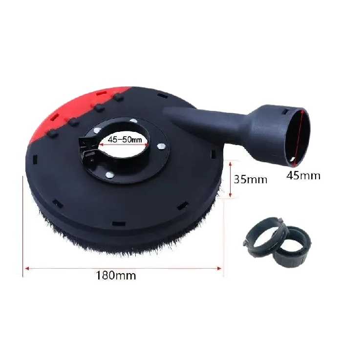 KrafTech KT-1313 Porelszívó Adapter, Sarokcsiszolóhoz, 125-150 mm - Image 8