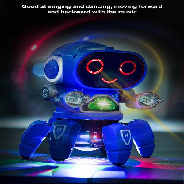 Táncoló és sétáló robot ,hang és fény effektekkel - Image 4