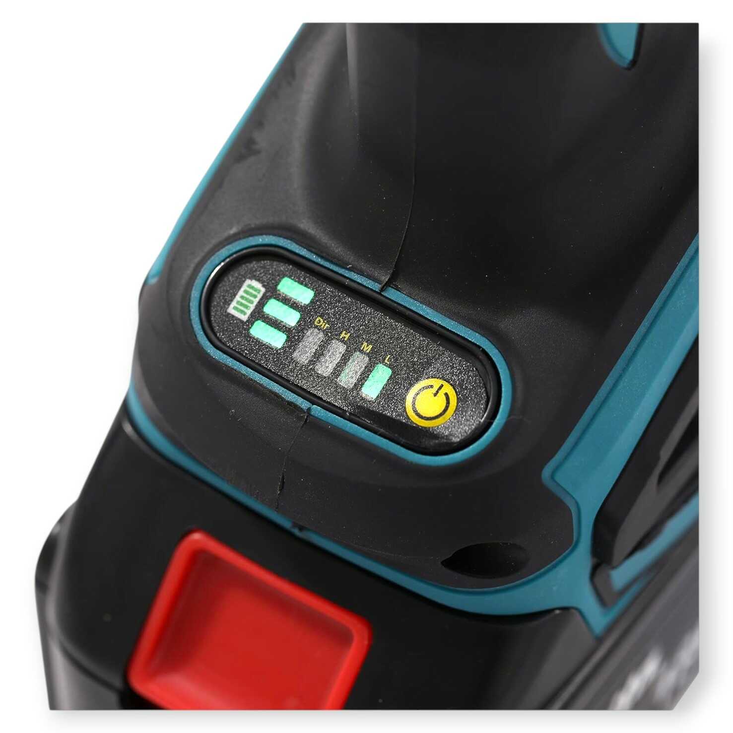 Hitman HT-BACD-3777LX Profi Akkus Szerszámkészlet, 62V, 3 az 1-ben: Ütvefúró, Ütvecsavarozó, Sarokcsiszoló - Image 9