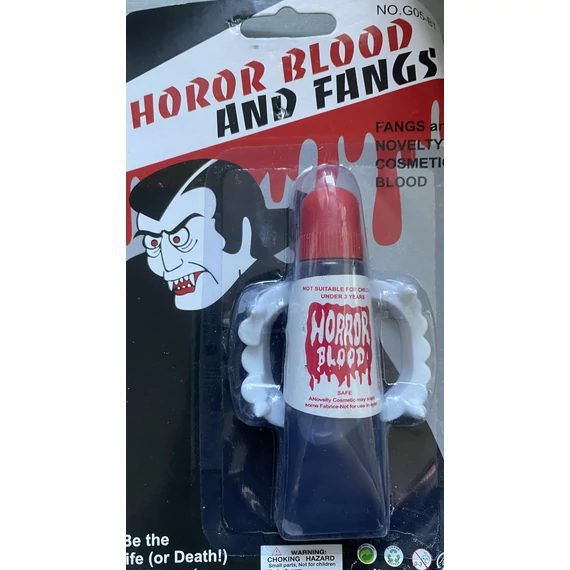 Vámpír fog és műver elengedhetetlen haloweeni kellék - Image 4