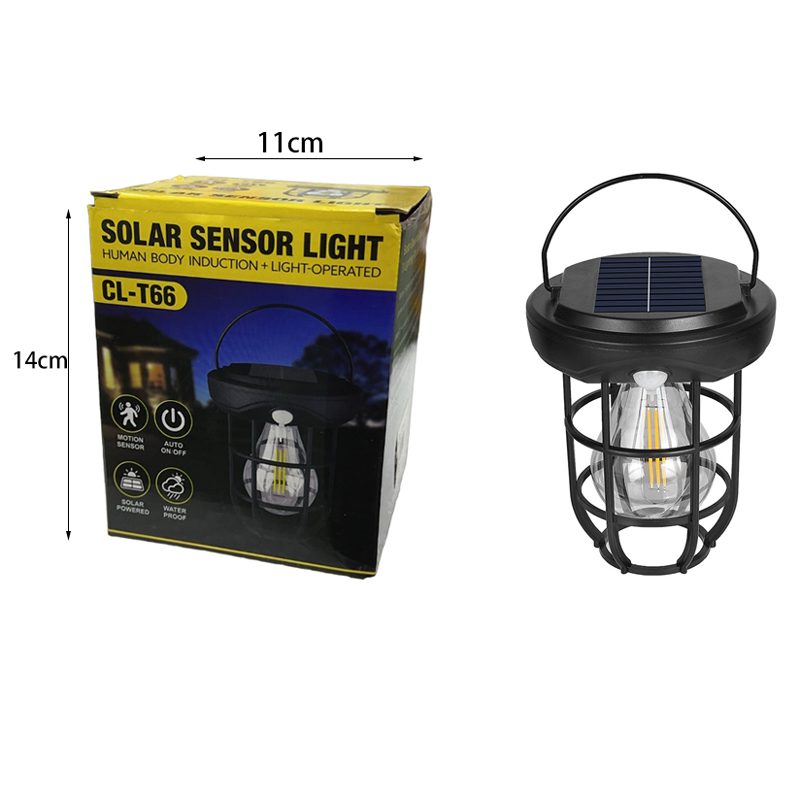 CL-T88 Falra Rögzíthető vagy Akasztható Napelemes Lámpa, Mozgásérzékelővel, IPX4 - Image 4