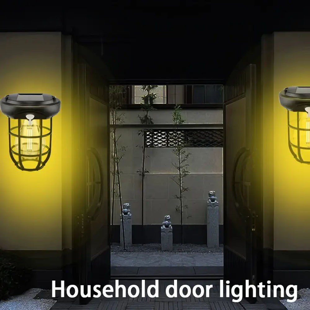 CL-T88 Falra Rögzíthető vagy Akasztható Napelemes Lámpa, Mozgásérzékelővel, IPX4 - Image 2