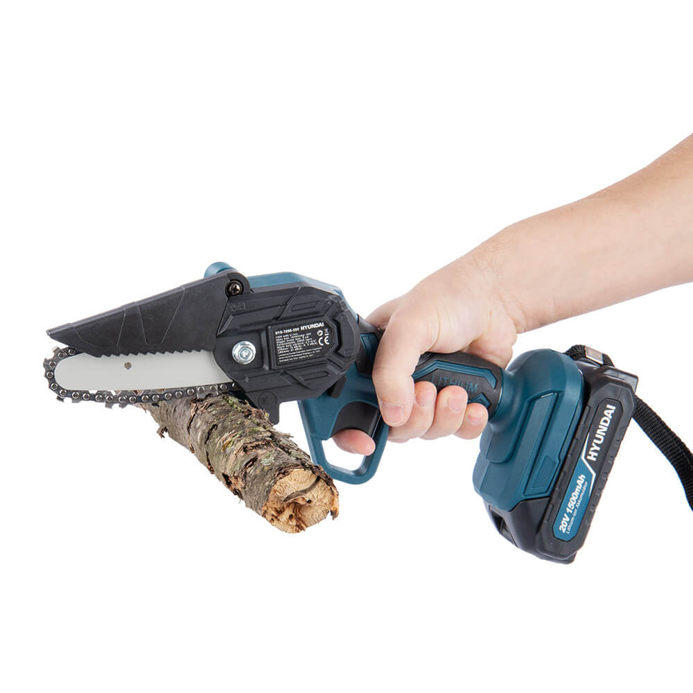 Hyundai HYD-7090-20V Akkus Láncfűrész, 2x20V, 1500mAh - Image 2