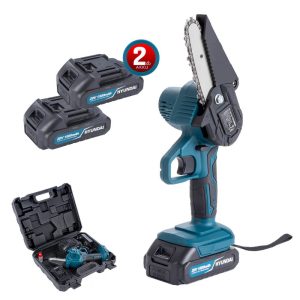 Hyundai HYD-7090-20V Akkus Láncfűrész, 2x20V, 1500mAh