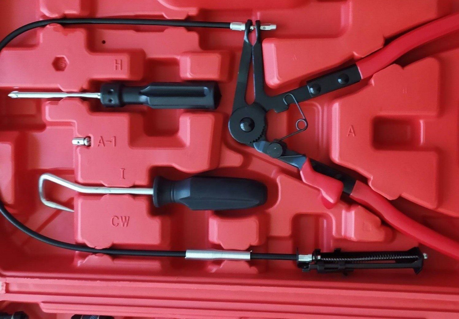 Haina HA-1375 Vízcső Bilincsfogó Készlet, 9 részes, 18-54 mm - Image 9