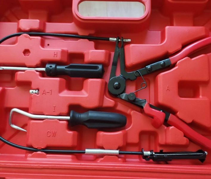 Haina HA-1375 Vízcső Bilincsfogó Készlet, 9 részes, 18-54 mm - Image 6