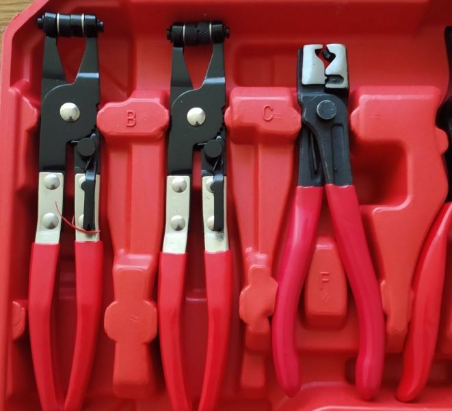 Haina HA-1375 Vízcső Bilincsfogó Készlet, 9 részes, 18-54 mm - Image 4