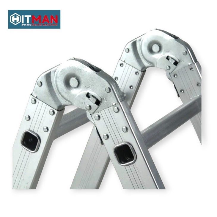 Hitman HT-NIL-6481 Alumínium Csuklós Létra, 4x5 fokos, 5.8 m-es - Image 3