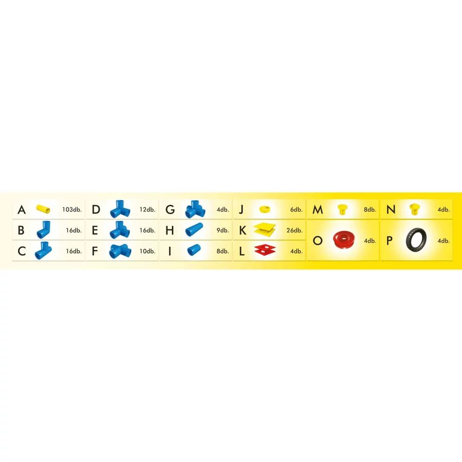 Java 2 építőjáték 209 db alkatrész - Image 2