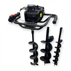 Tho M-9028 Profi Benzines Talajfúró 6.3 LE, 3 Fúrófejjel