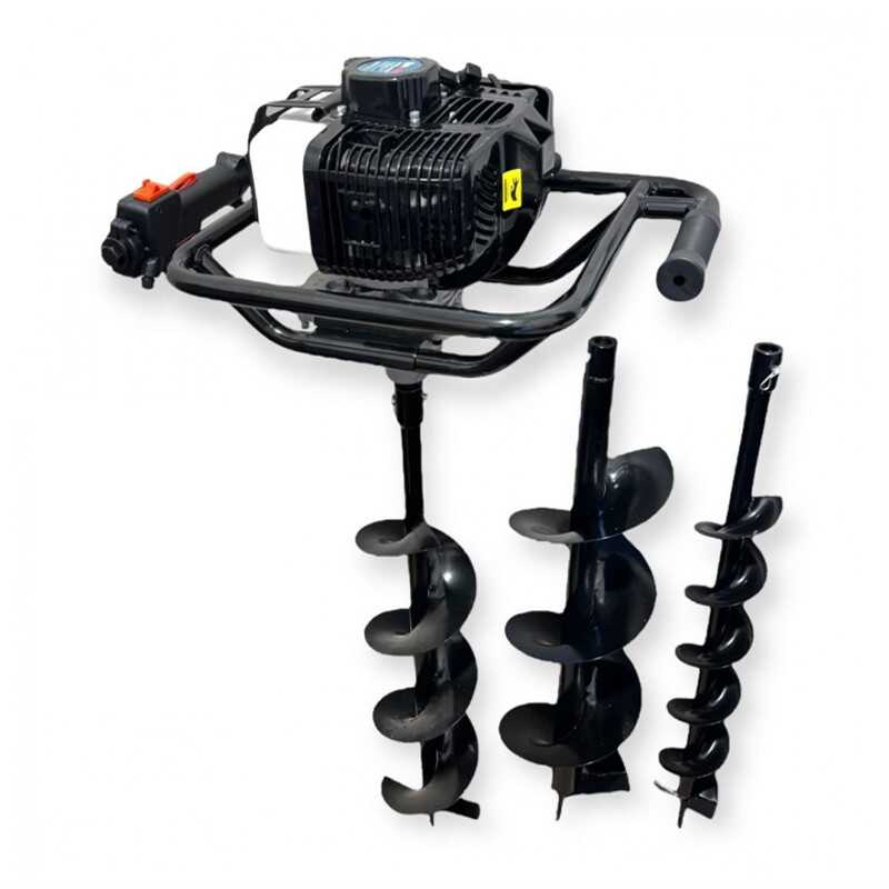 Tho M-9028 Profi Benzines Talajfúró 6.3 LE, 3 Fúrófejjel