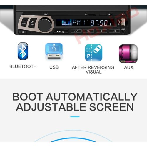 M706L Android Autós Multimédia, 7” Érintőképernyő, 1 DIN, Bluetooth - Image 3