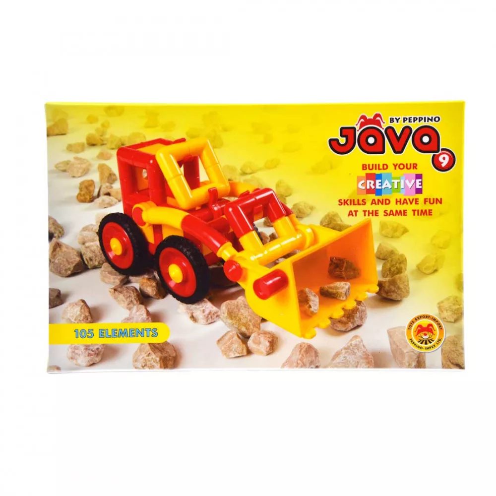 Java 9 építőjáték 105 db alkatrész