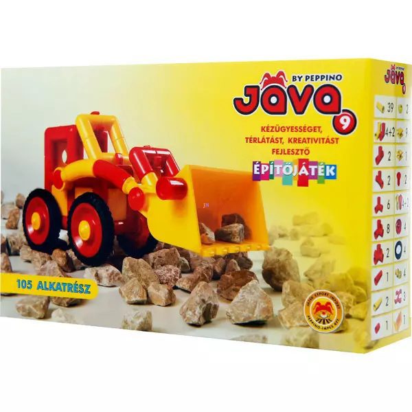 Java 9 építőjáték 105 db alkatrész - Image 2