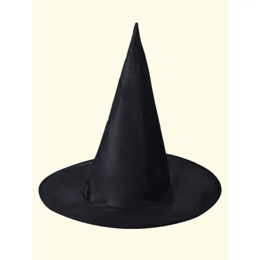 Klasszikus Fekete színű boszorkány kalap - Image 2