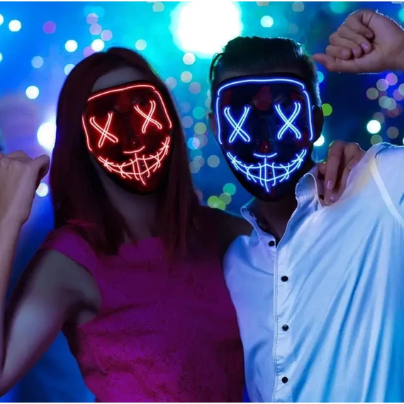 Halloweeni kísérteties ledes X álarc - Image 4