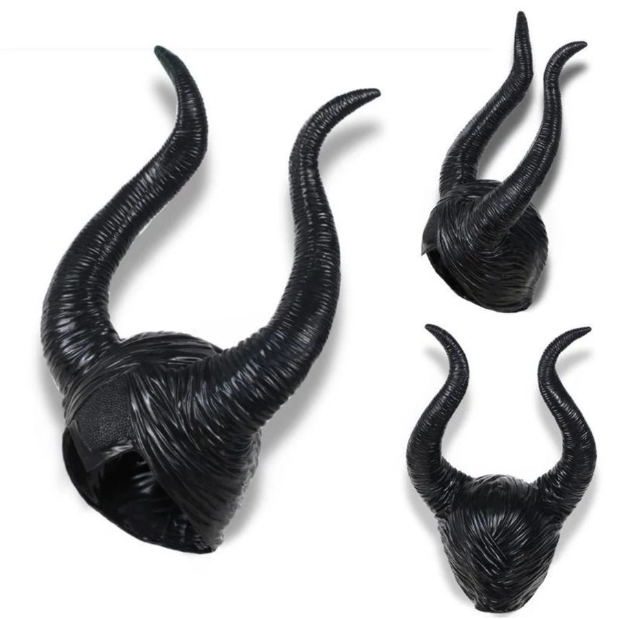 Halloweeni Felnőtt Demóna fejdísz - Image 3