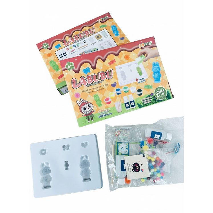 Labubu zselés mestermű forma kreativ készlet - Image 10