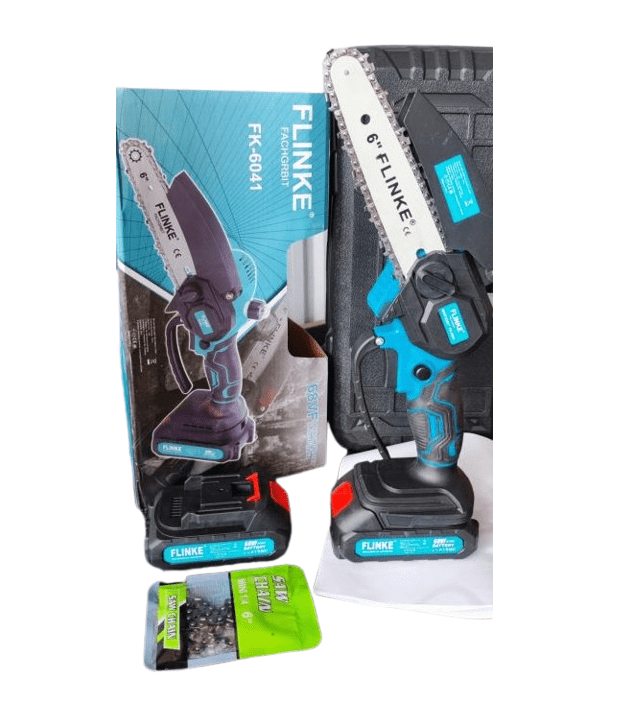 Akkus Mini Láncfűrész 68V, Kompakt és Erőteljes Flinke FK-6041 - Image 2