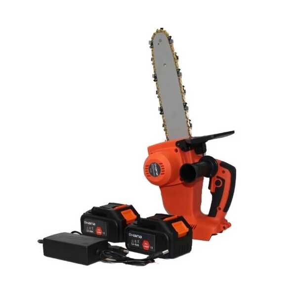 Akkumulátoros Mini Láncfűrész 62V, 2 akkumulátorral Haina HM-6793 - Image 2