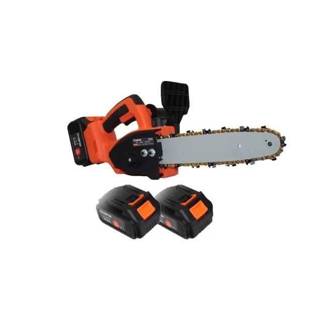 Akkumulátoros Mini Láncfűrész 62V, 2 akkumulátorral Haina HM-6793 - Image 5