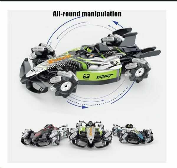 Távirányítós Formula drift autó , füstölő ,világító ,zenélő 34,5 cm - Image 4