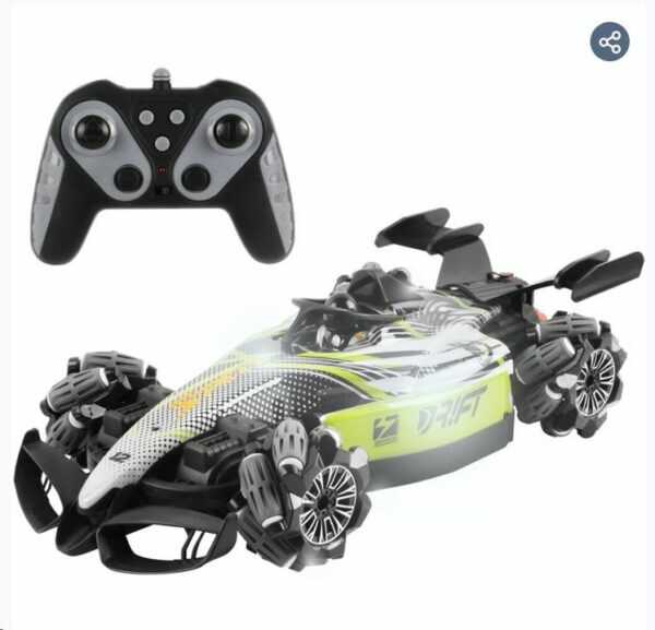 Távirányítós Formula drift autó , füstölő ,világító ,zenélő 34,5 cm