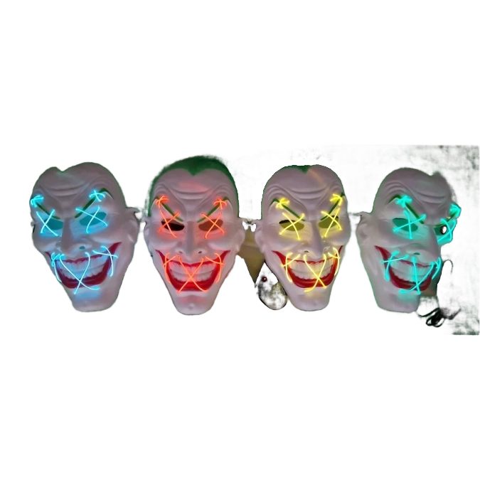 Ledes Joker rémisztő haloweeni álarc