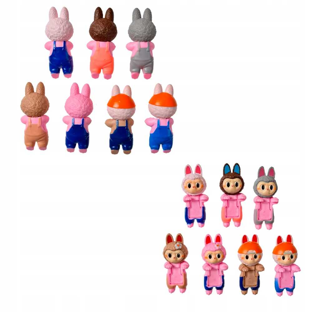 Labubu Series Gyűjthető Figurák Telefonra - Blind Box Box - Image 4