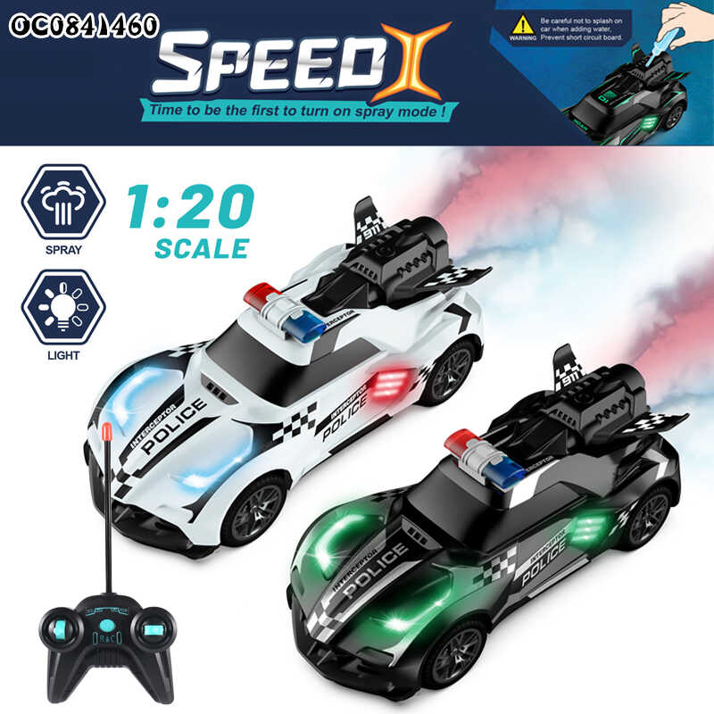 Rendőrségi távirányítós autó , gőzfunkcióval - Image 4