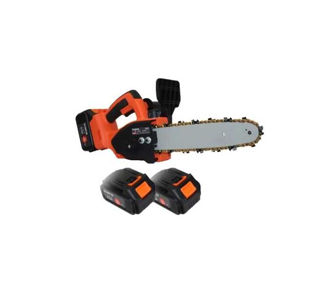 Akkumulátoros Mini Láncfűrész 62V, 2 akkumulátorral Haina HM-6793
