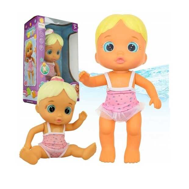 Úszni tudó játék baba -Tökéletes társ az esti pancsihoz