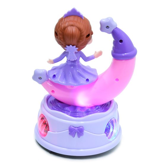 Zenélő , forgó holdon ülő hercegnő - Image 2