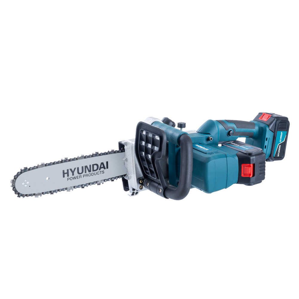 Hyundai HYD-7300 12" Akkus Láncfűrész 2x20V, Szénkefementes Motorral