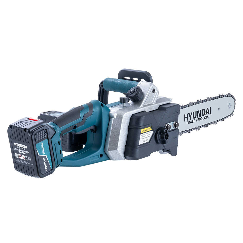 Hyundai HYD-7300 12" Akkus Láncfűrész 2x20V, Szénkefementes Motorral - Image 3