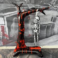 Halloweeni lufi dekoráció akasztott csontváz 180 cm - Image 3