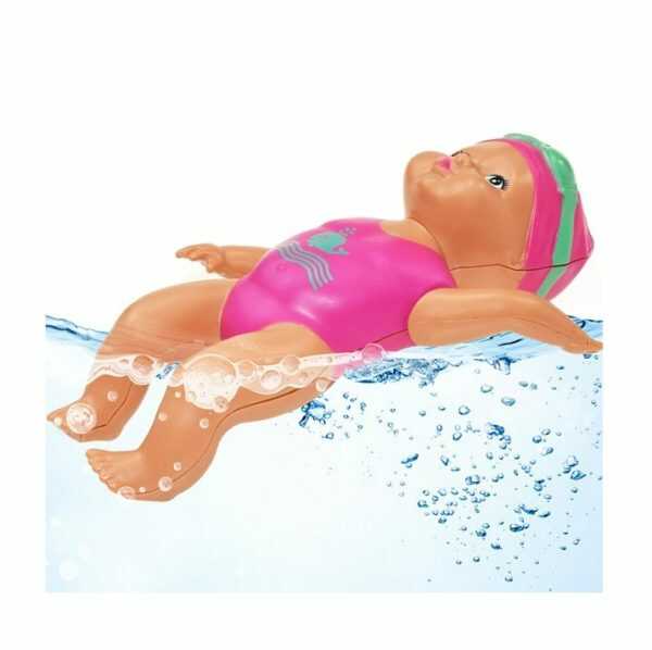 Mini felhúzható úszó játék baba , 16 cm - Image 2
