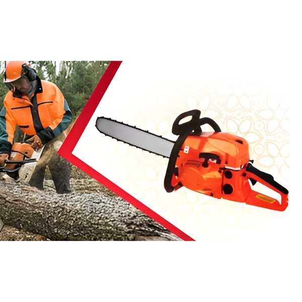 Mr. Fix MF-5200B benzinmotoros láncfűrész, 52 cm3, 2,2 kW, 500 mm vágási átmérő - Image 3