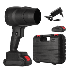 Nagy teljesítményű hordozható autós légfúvó – turbo jet ventilátor, erőteljes elektromos motorral 48v – MD-8368 (BBL) (BBD)