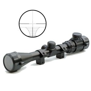 Boshile 4x32 Légpuska/Airsoft céltávcső, Mil Dot szálkereszttel és 11mm-es szerelékkel