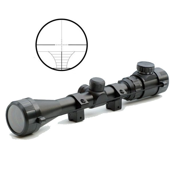 Boshile 3-9x32EG Légpuska Távcső, Mil Dot Szálkereszt, 11mm-es Rögzítés
