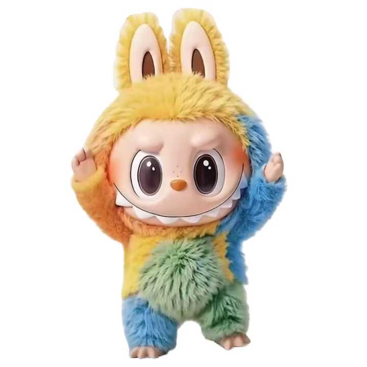 Gyüjthető Szivárványszínű labubu szörnyecske 18 cm pop mart secret szivárvány sorozat - Image 4