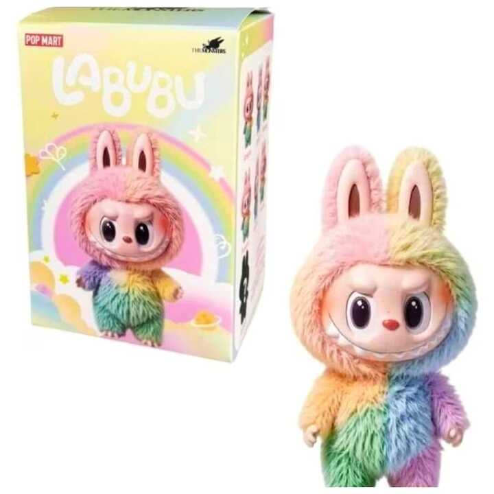Gyüjthető Szivárványszínű labubu szörnyecske 18 cm pop mart secret szivárvány sorozat - Image 5