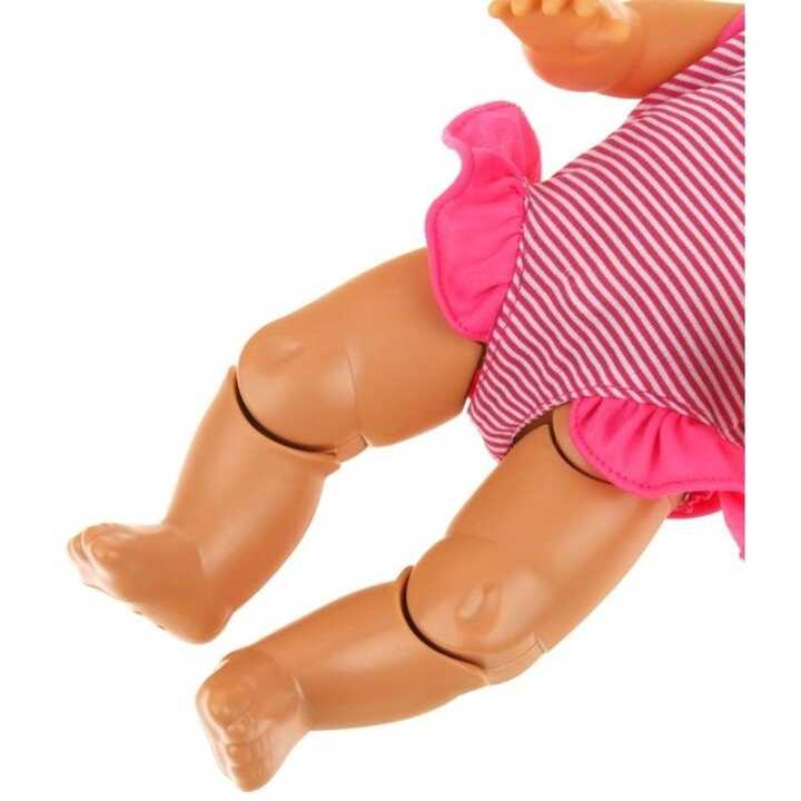 Interaktív úszni tudó játék baba , úszósapkával és szemüveggel - Image 2