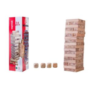 Jenga genga torony fa társasjáték