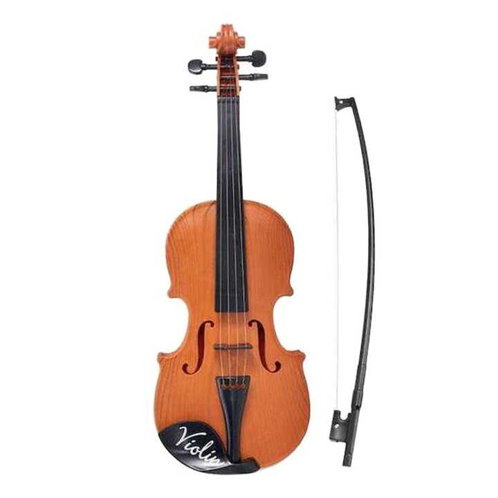 Gyermek játék hegedű vonóval , 43 cm