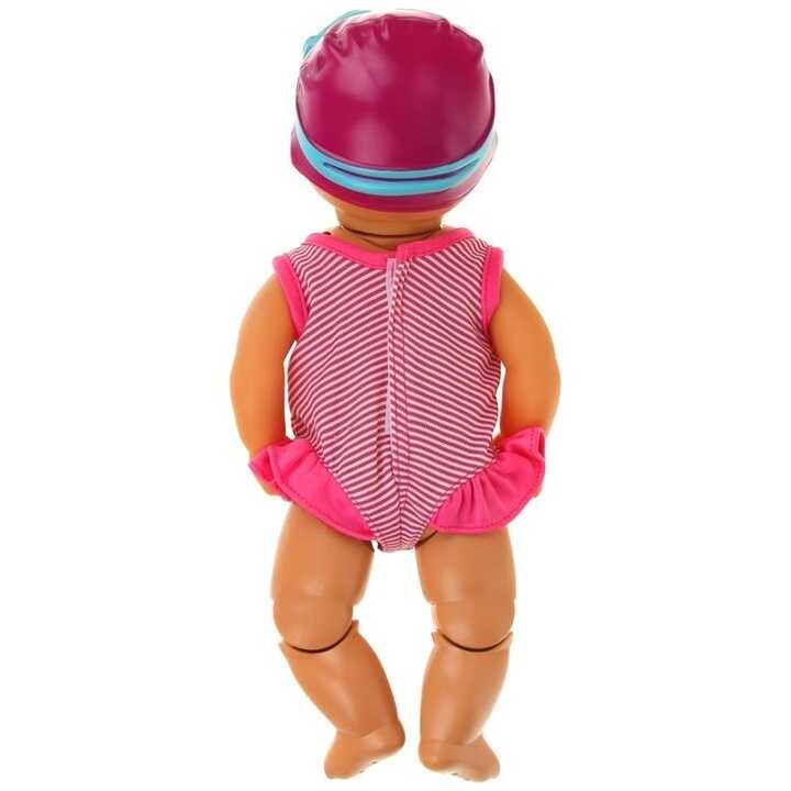 Interaktív úszni tudó játék baba , úszósapkával és szemüveggel - Image 6