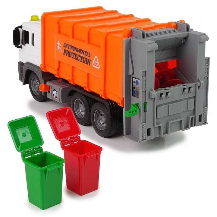 Narancssárga szemetesautó ,fényekkel és hangeffektel - Image 2