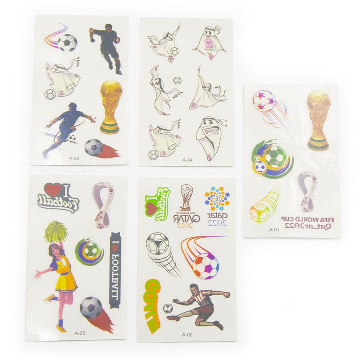 Csillám tetováló készlet gyerekeknek 48 db mintával - Image 4